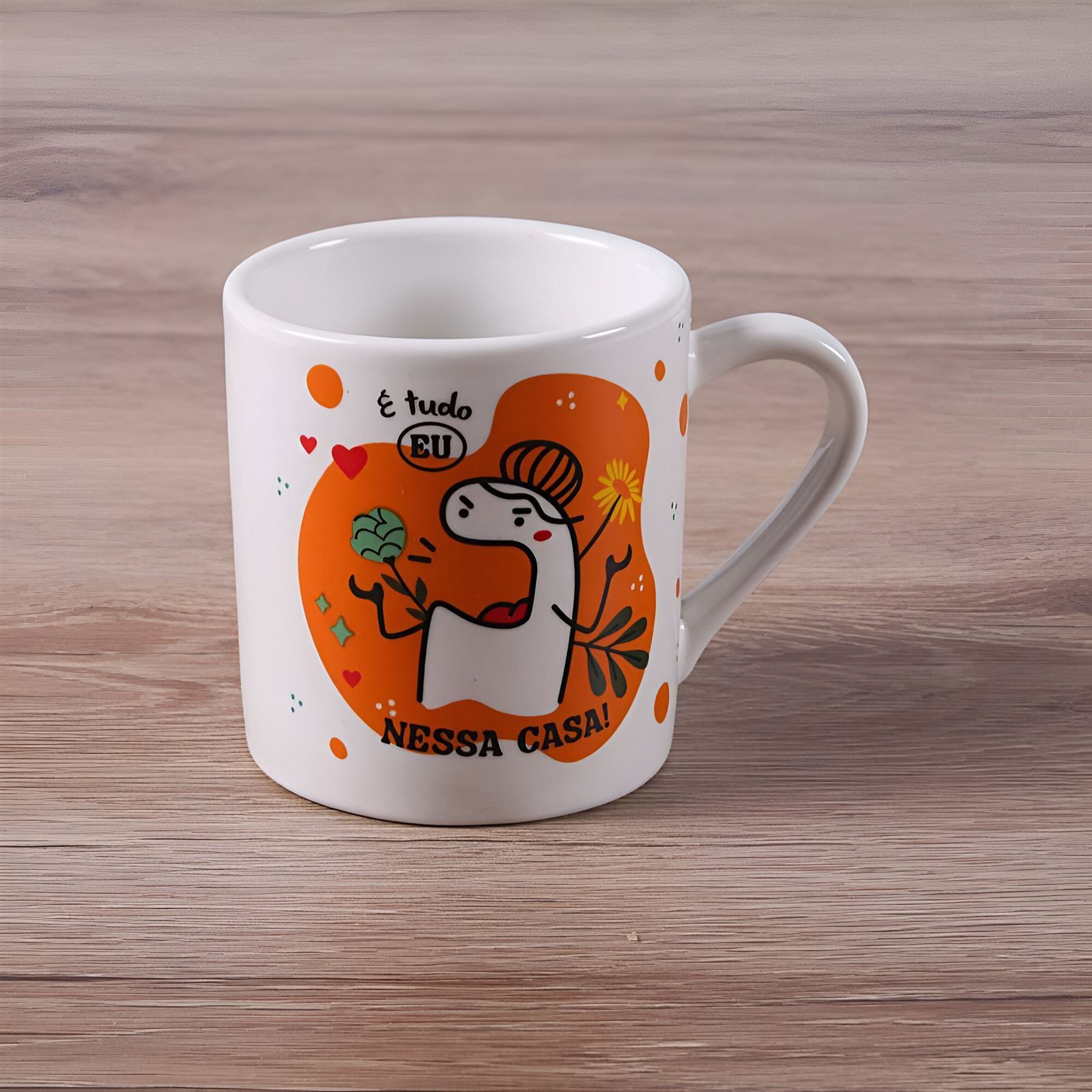 Caneca Bento É Tudo Eu Nessa Casa Lv Porcelanas - E TUDO EU NESSA CASA