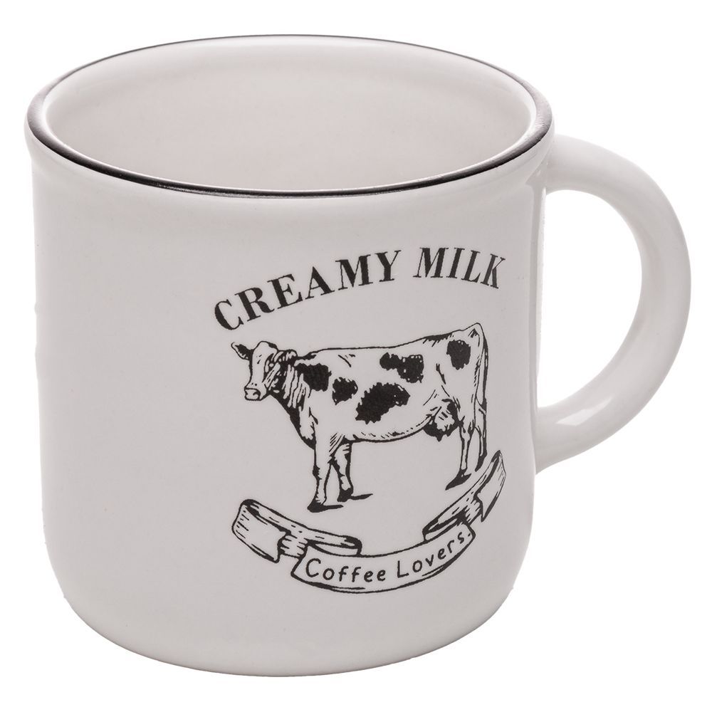 Caneca Creamy Milk 180Ml Lyor - BRANCO