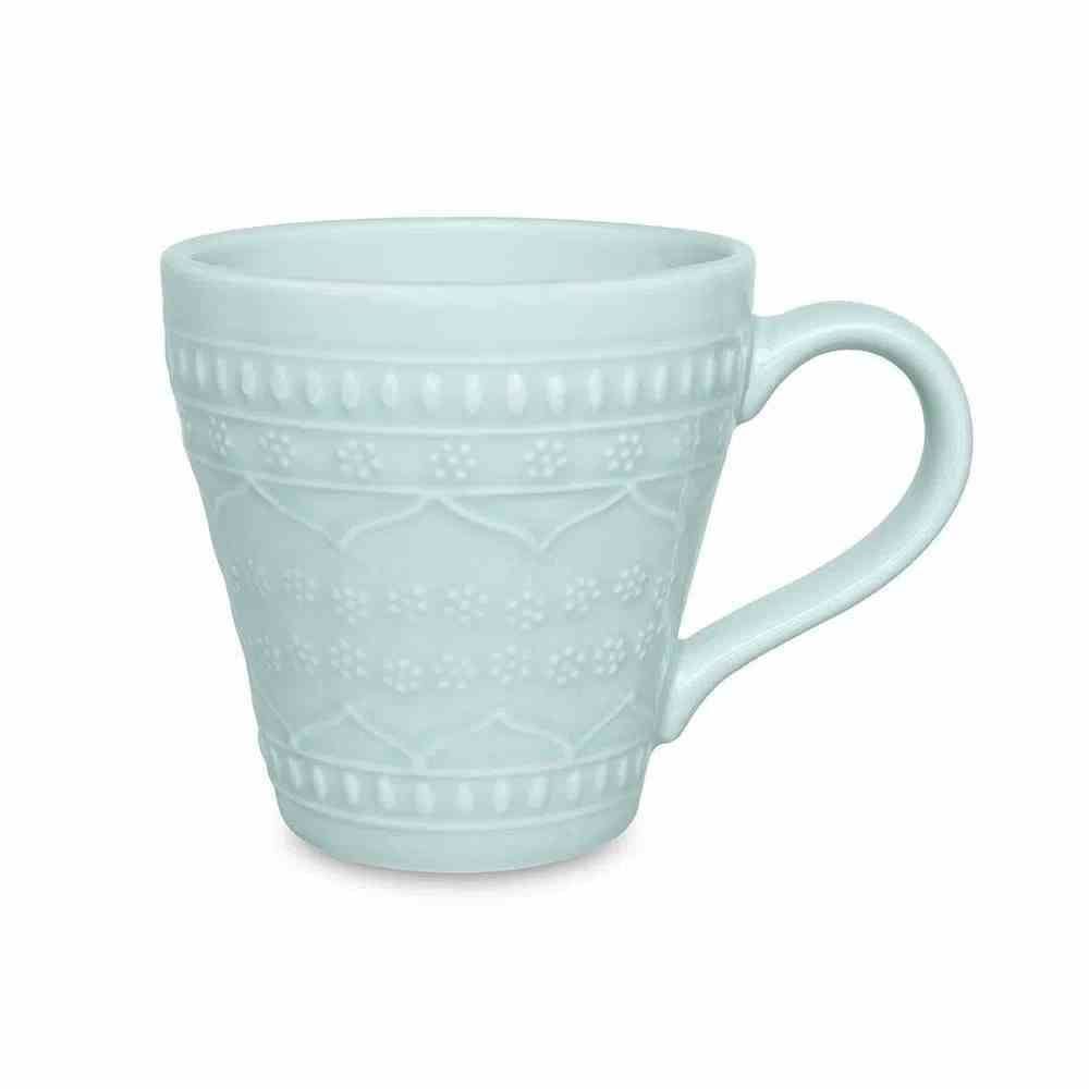 Caneca De Café Serena Oxford 360 Ml - Azul Essence