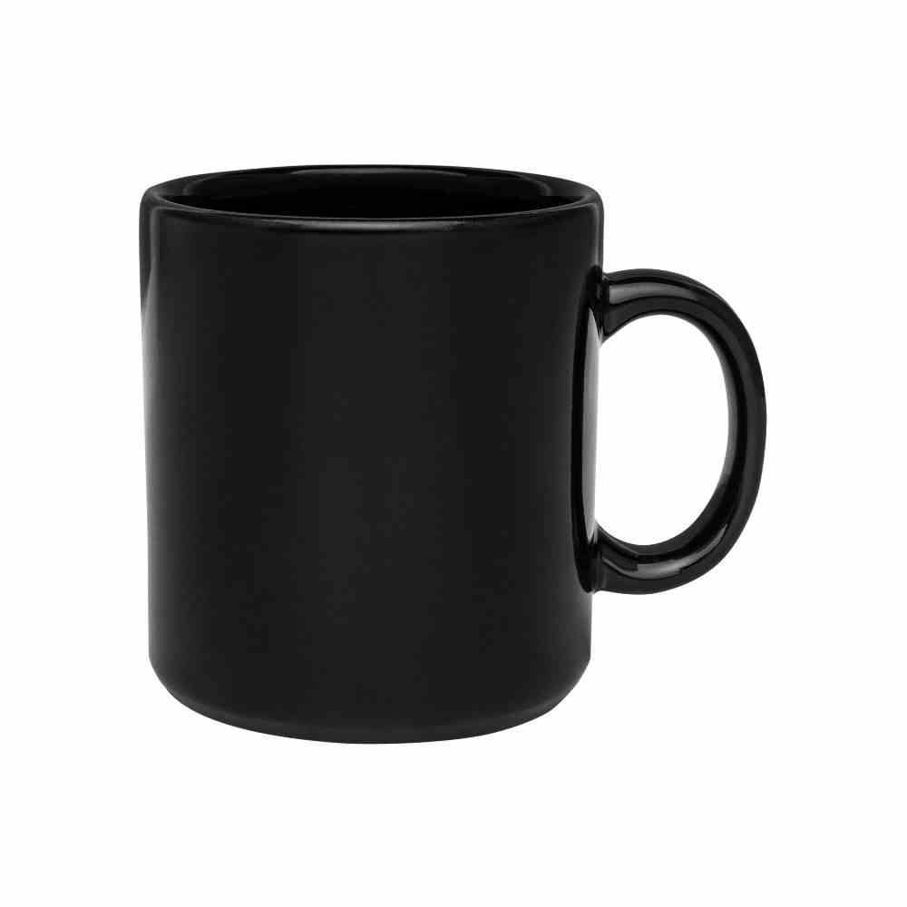 Caneca De Cerâmica Az9 Biona 270Ml - Preto