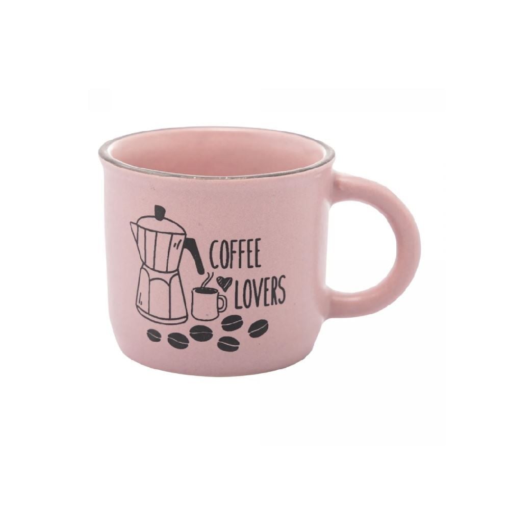 Caneca de Cerâmica Coffee Lovers Wollf 60Ml - Sortido