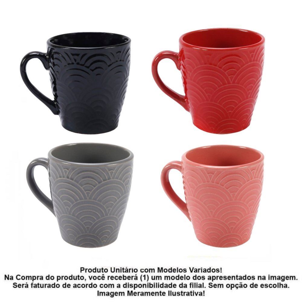 Caneca De Cerâmica Ipanema Lyor 220Ml - SORTIDO