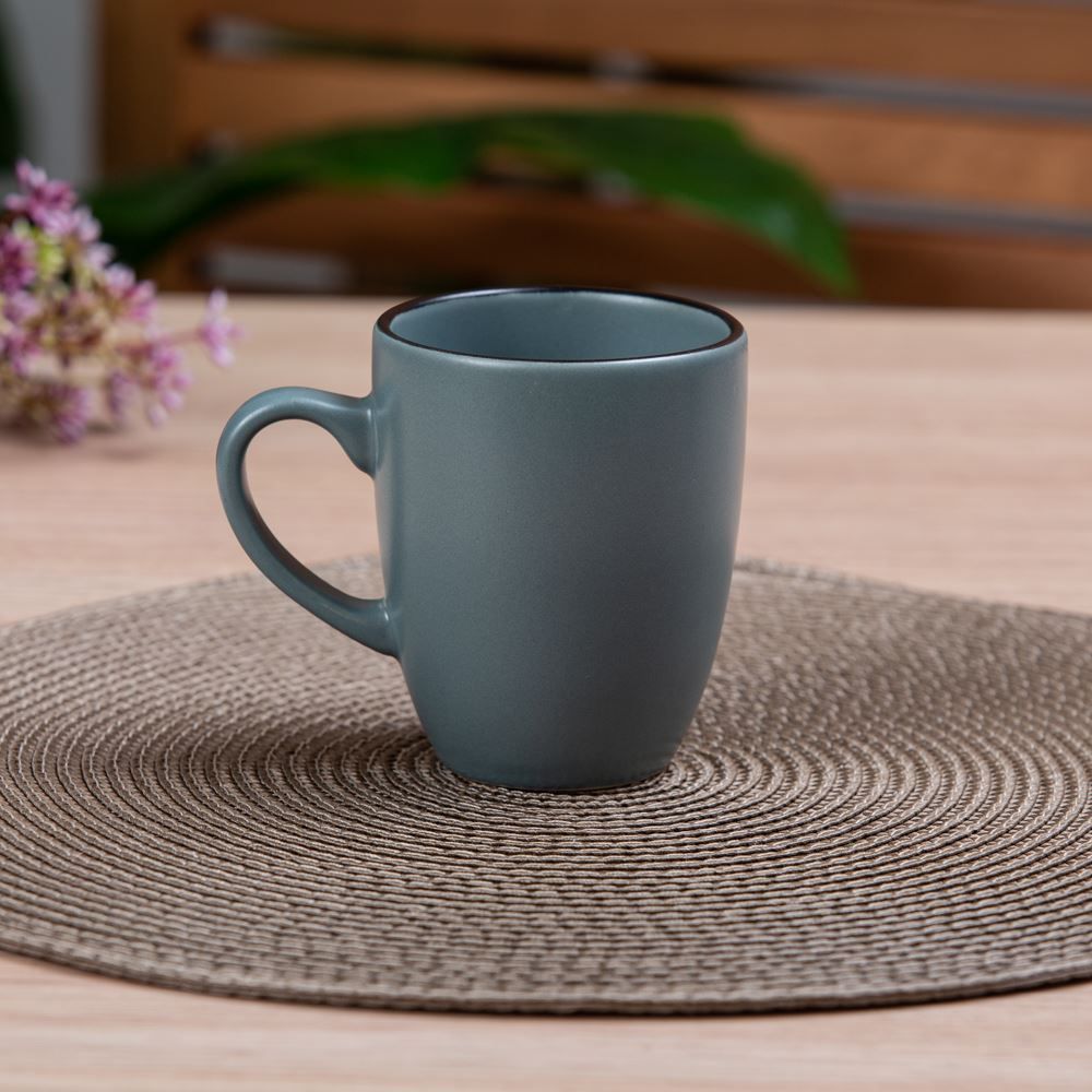 Caneca De Cerâmica Moon Havan Casa 270Ml - Verde