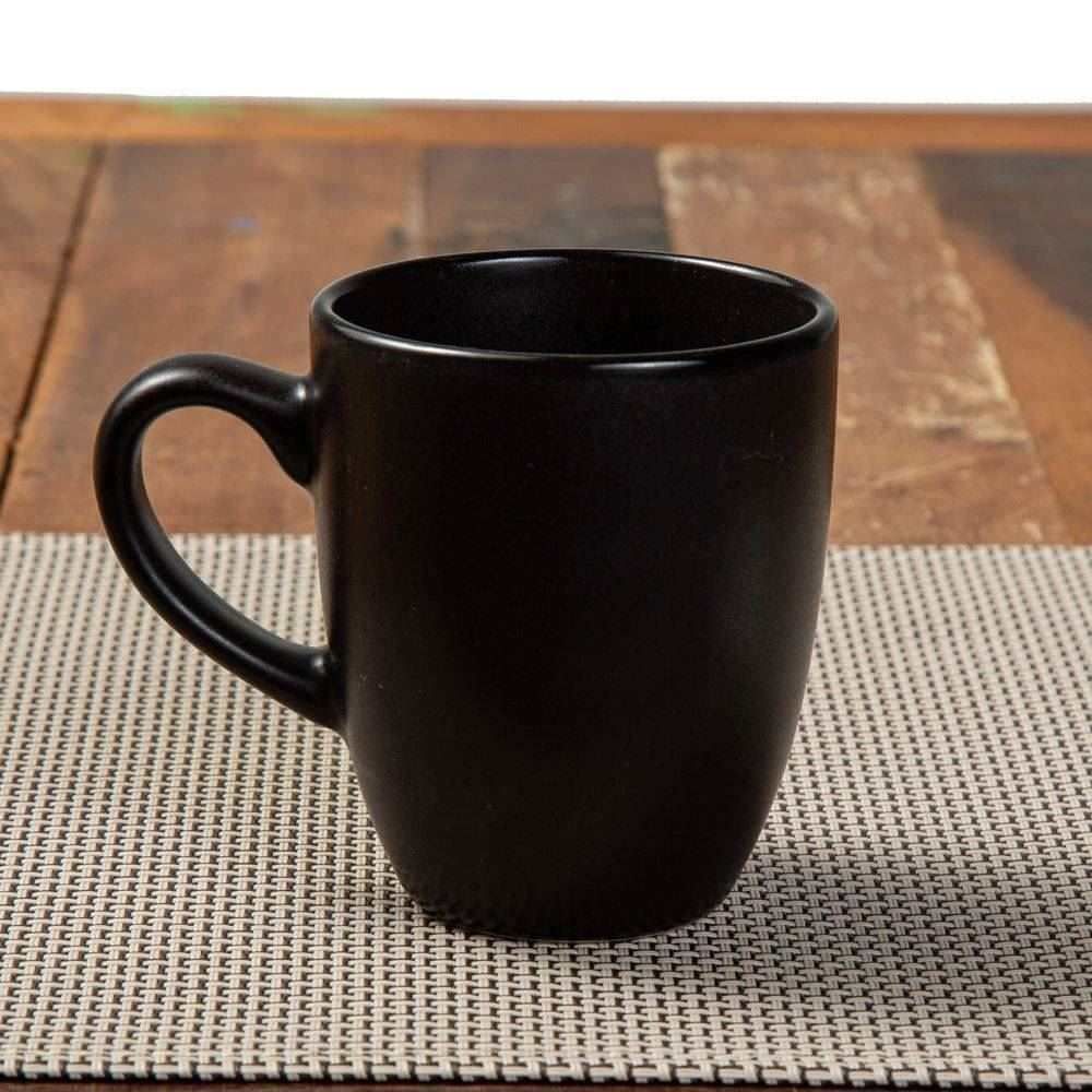 Caneca de Cerâmica Naturalle Havan Casa 270Ml - Preto