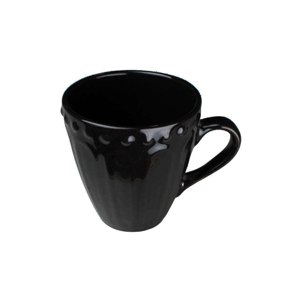 Caneca de Cerâmica Vintage 345Ml Havan Casa - Preto