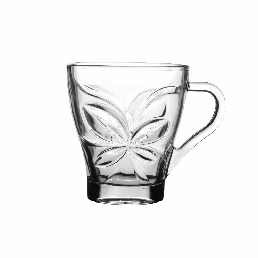 Caneca De Vidro Borboletas Havan Casa - 260ml