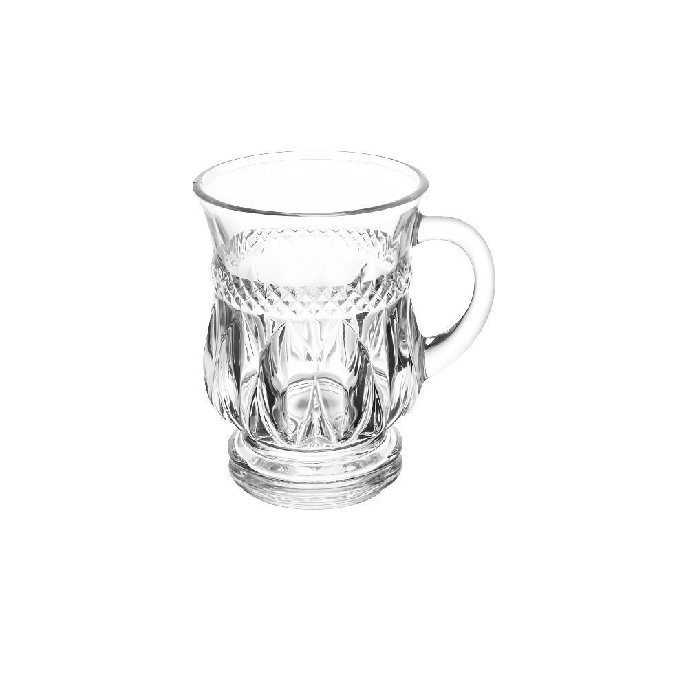 Caneca De Vidro Pumpkin Lyor 160 Ml - Transparente