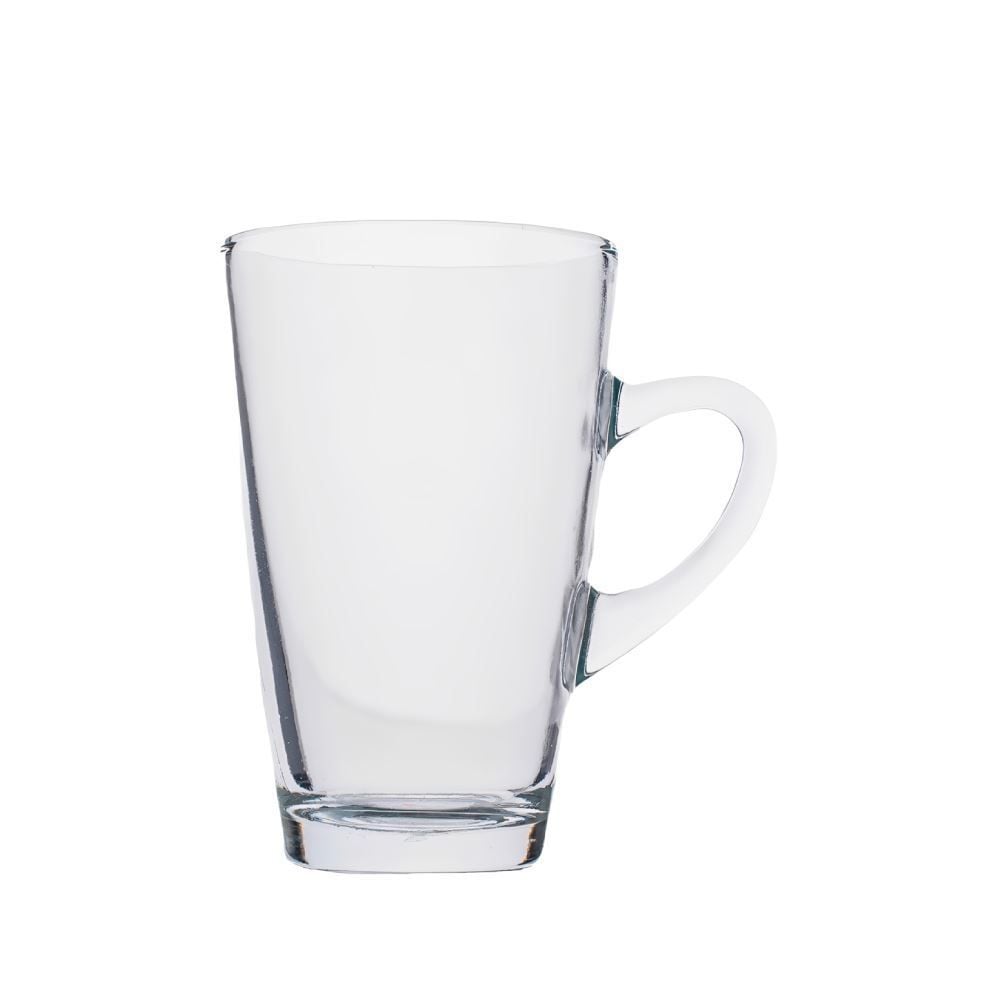 Caneca de Vidro Quioto 360Ml em Casa Tem Glass - Inga