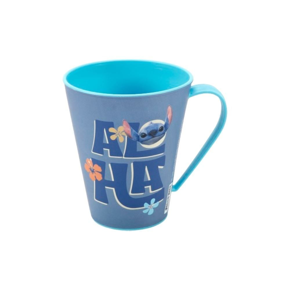 Caneca Decorada Stitch Plasútil 360Ml - SORTIDA
