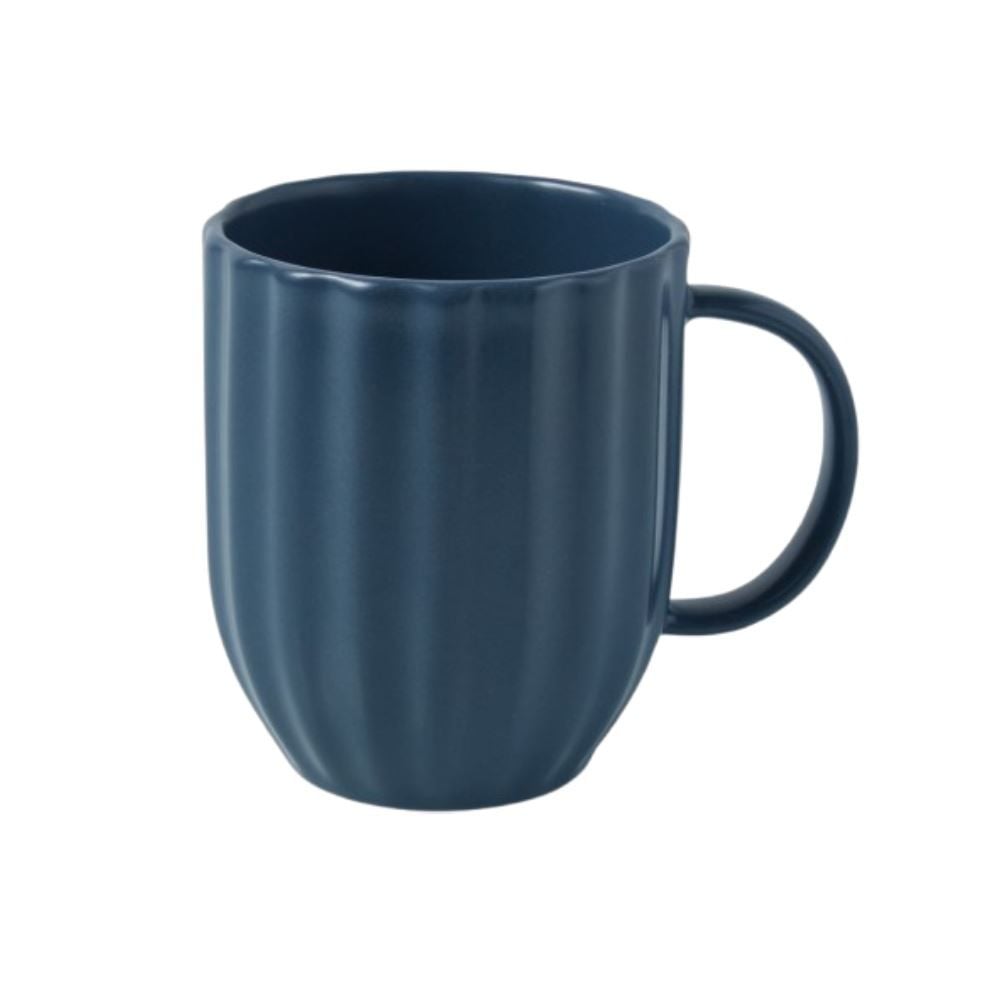 Caneca Em Cerâmica Sarah Azul Havan Casa - 445ml