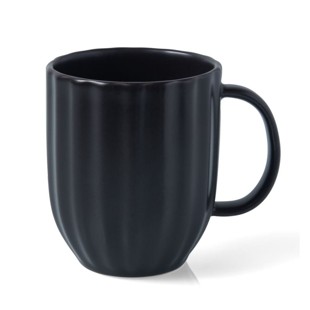 Caneca Em Cerâmica Sarah Preta Havan Casa - 445ml