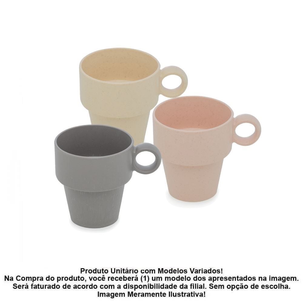 Caneca de Café Empalhável Lanes Lyor 90Ml - Sortido