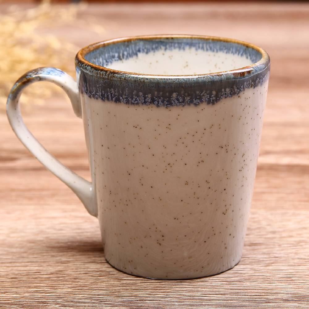 Caneca Isis Havan Casa 300Ml - Creme e Azul 