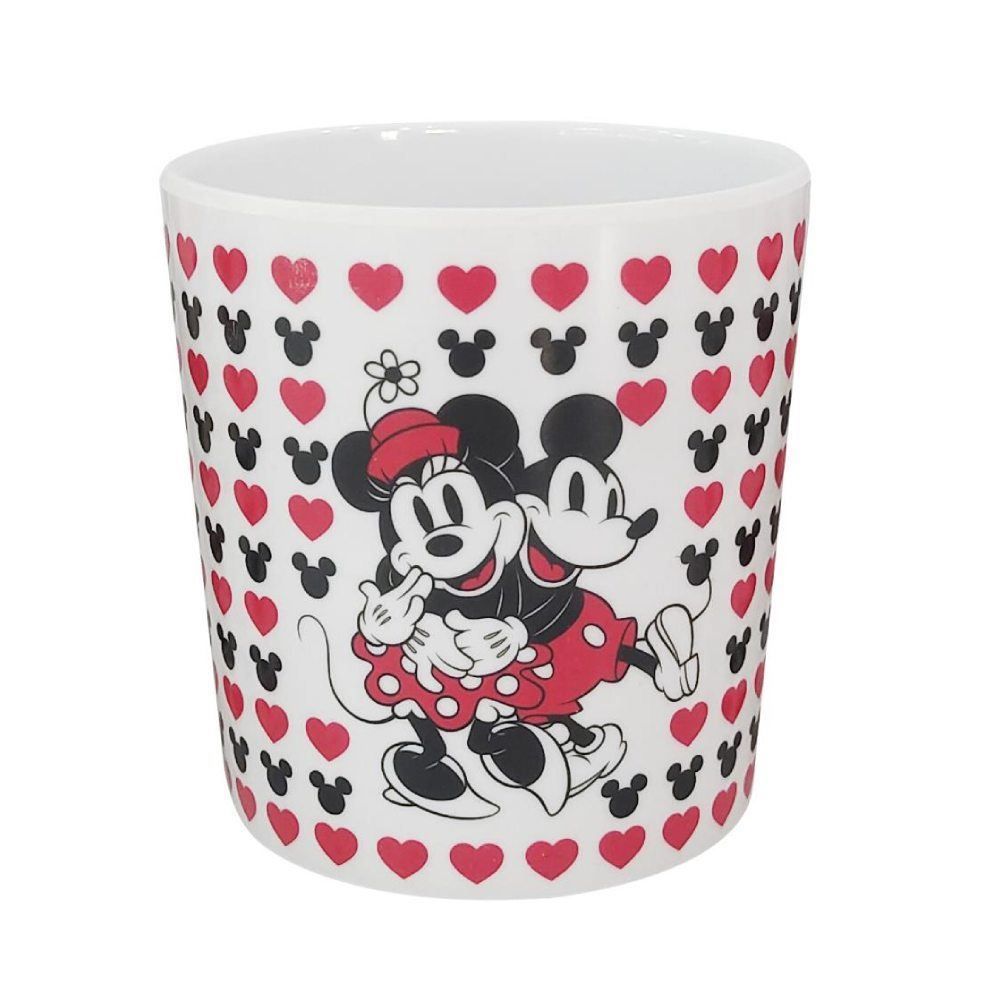 Caneca Melamina Personagens Disney 295Ml - Mickey e Minnie