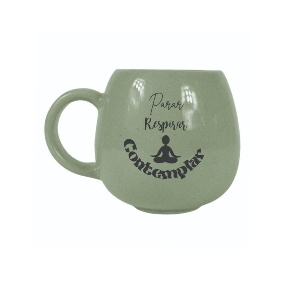 Caneca Moon Sálvia Contemplar Mellie - 300Ml