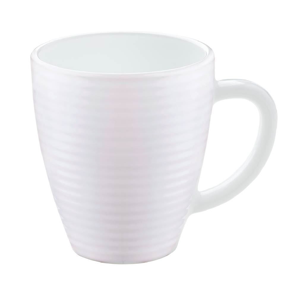 Caneca Opaline Milano Havan Casa 390Ml - Branco