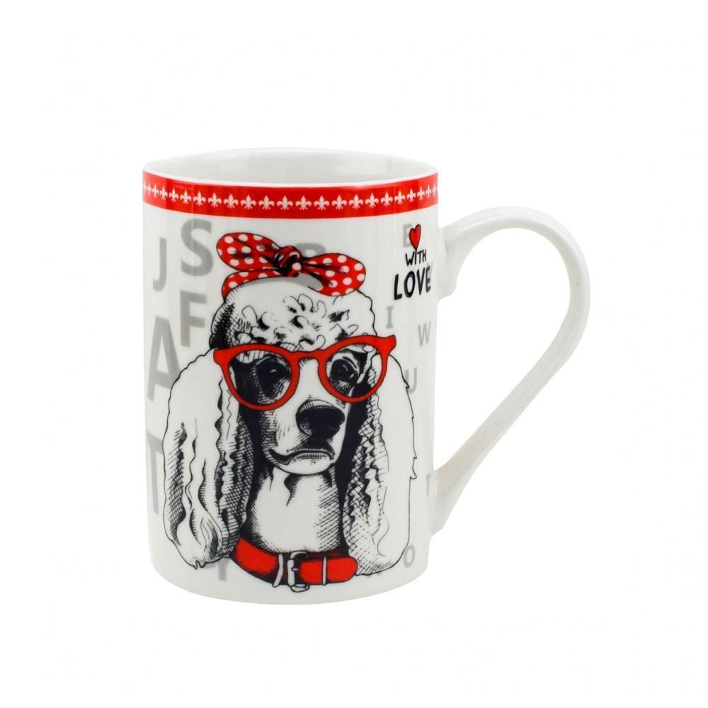 Caneca Pet Guys Poodle Dynasty - 320ML