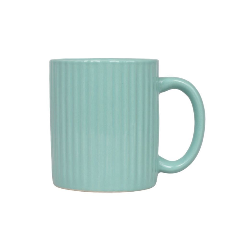 Canela De Cerâmica Canelada Havan Casa 330Ml - Turquesa