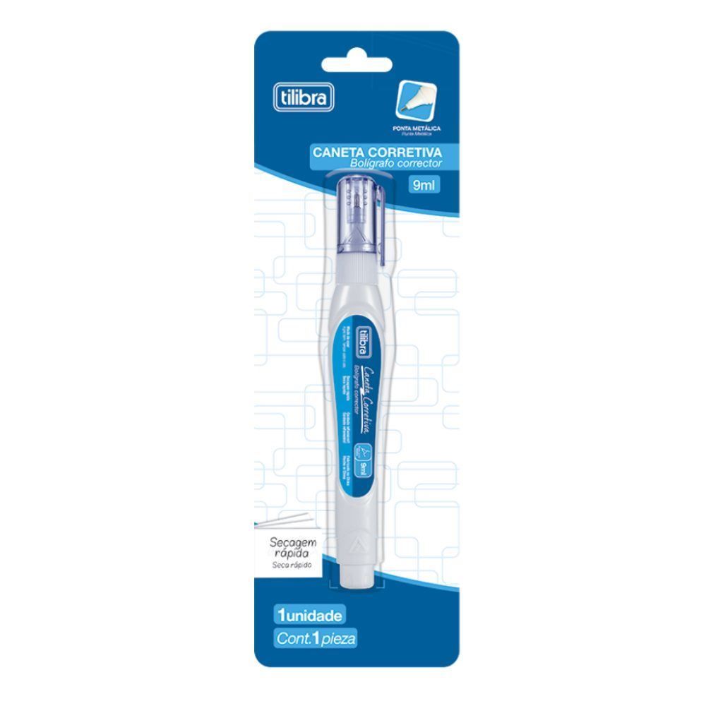 Caneta Corretiva 9Ml Tilibra - 348813