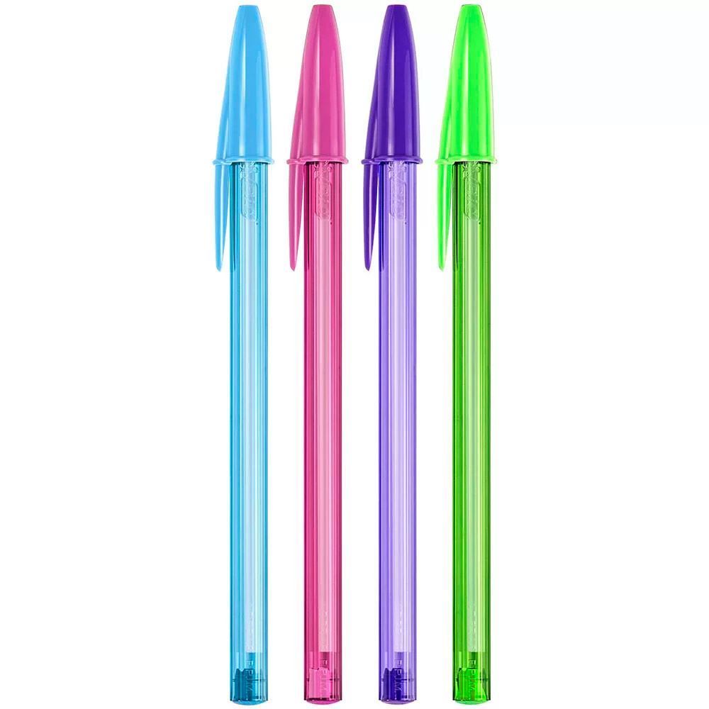 Caneta Esferográfica Fashion Com 4 Unidades Bic - 902473