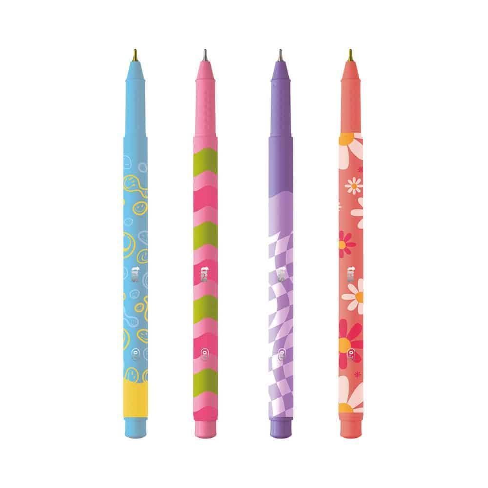 Caneta Esferográfica Holic Dopamina 0.7Mm - 4 Unidades