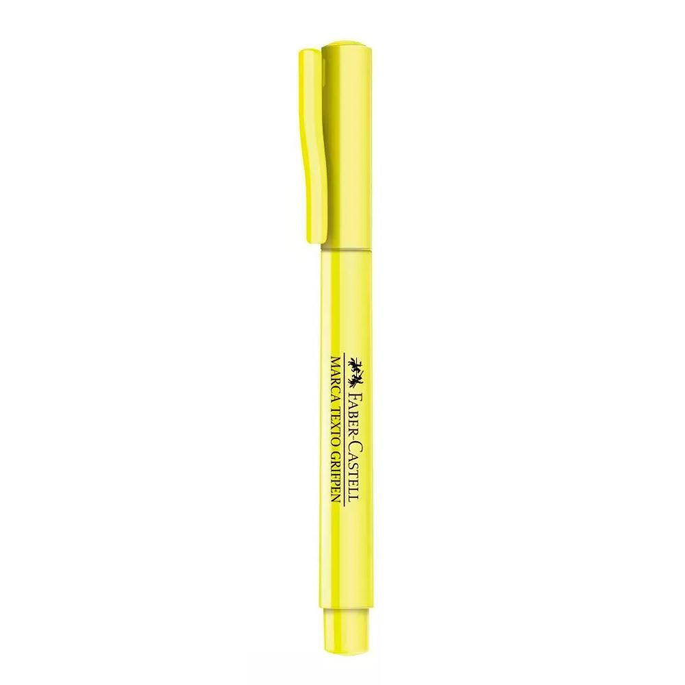 Caneta Marca Texto Grifpen Amarelo Faber-Castell - SM/MTAMZF