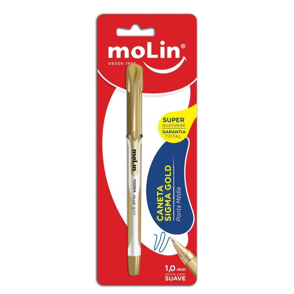 Caneta Sigma Gold 1.0 Molin - 1245