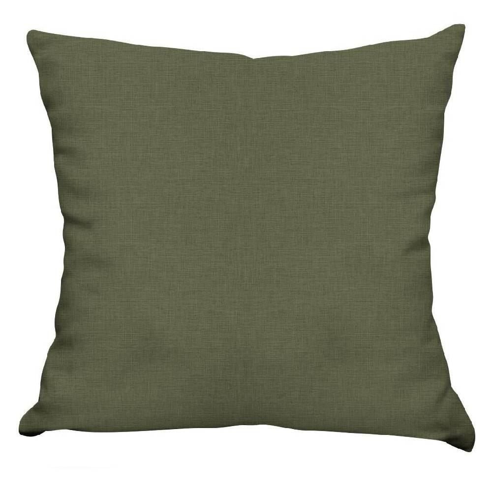 Capa De Almofada 100% Poliéster Veludo Havan Casa - Verde Musgo