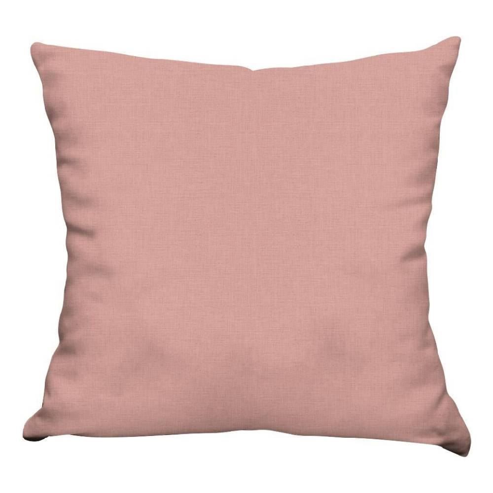 Capa De Almofada 100% Poliéster Veludo Havan Casa - Rosa Linho