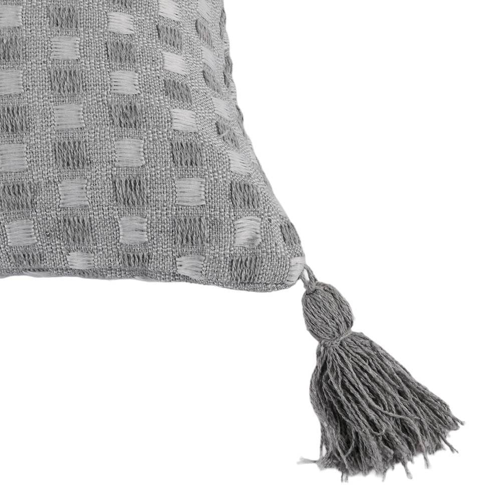 Capa de Almofada Provence 45X45 cm Havan Casa - Cinza