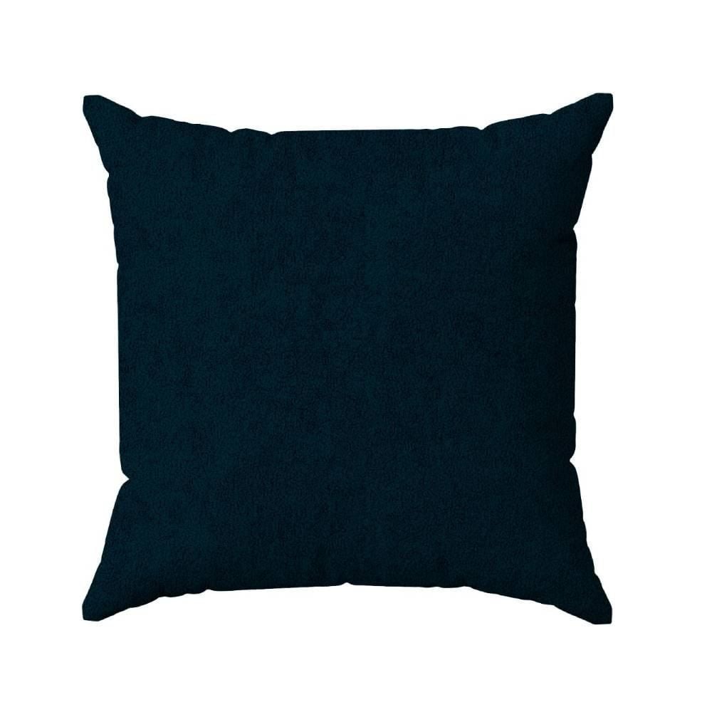 Capa De Almofada Texturas Havan Casa - Azul Marinho Boucle 