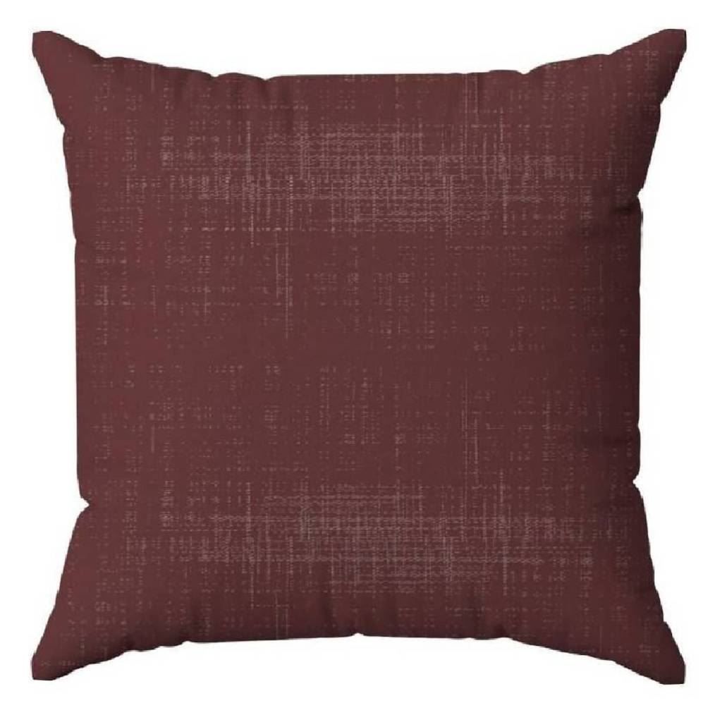 Capa de Almofada Veludo 43X43 cm Estampada Havan Casa - Textura Rosa 