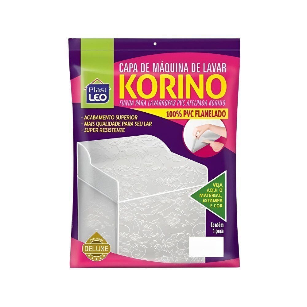 Capa para Máquina de Lavar Korino Plast - M