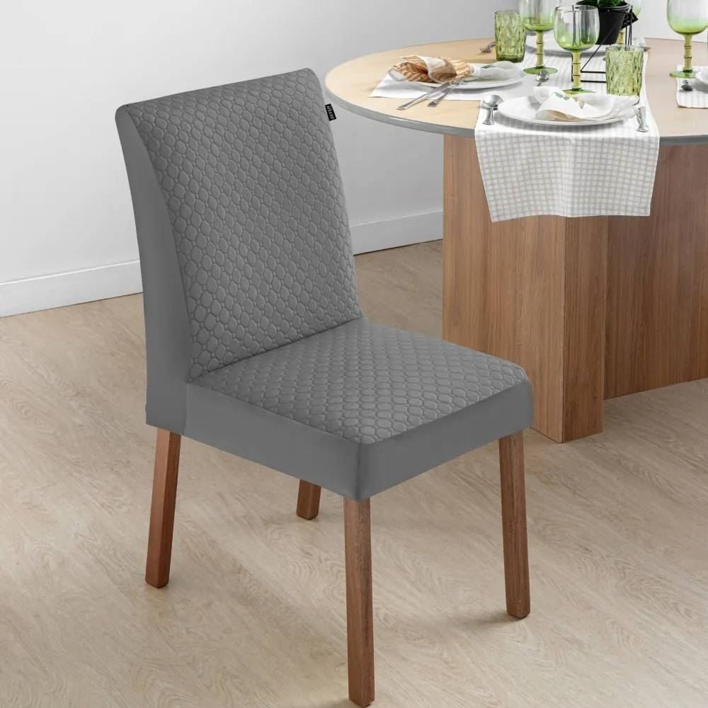 Capa Para Cadeira Luxor Havan - Chumbo