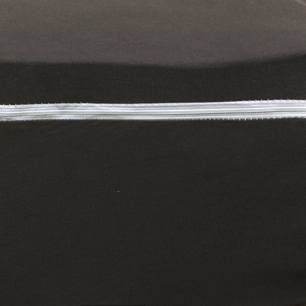 Capa Para Colchão 100% Algodão Com Zíper Queen Solecasa - Cinza