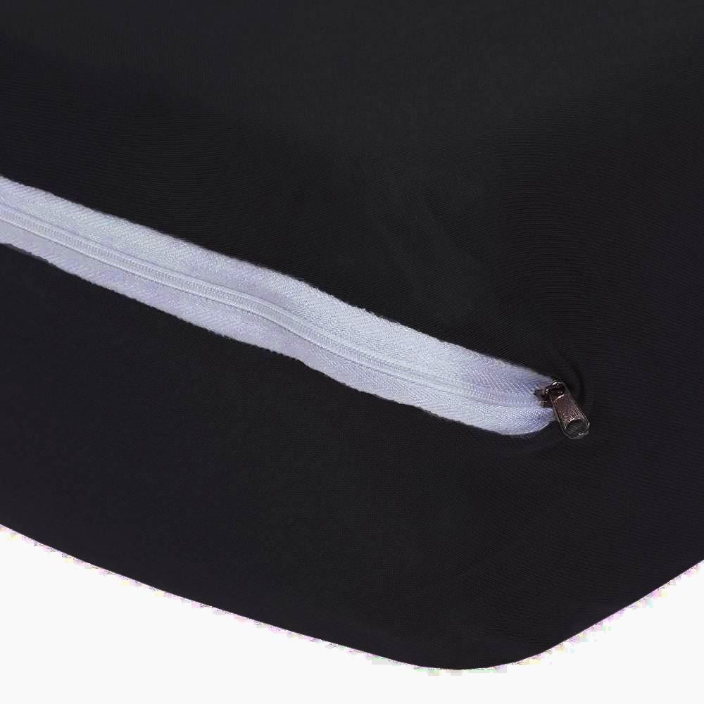 Capa Para Colchão 100% Algodão Com Zíper Queen Solecasa - Cinza