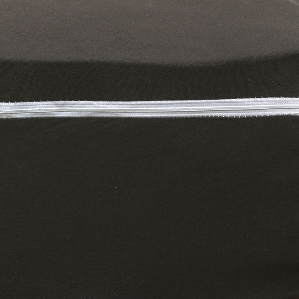 Capa Para Colchão 100% Algodão Com Zíper Queen Solecasa - Cinza