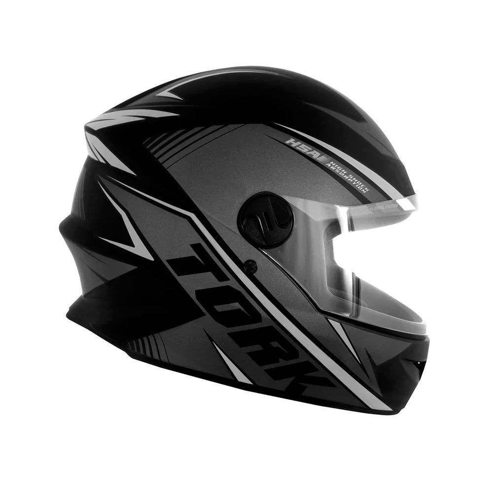 Capacete Pro Tork R8 - PRETO/PRATA 58
