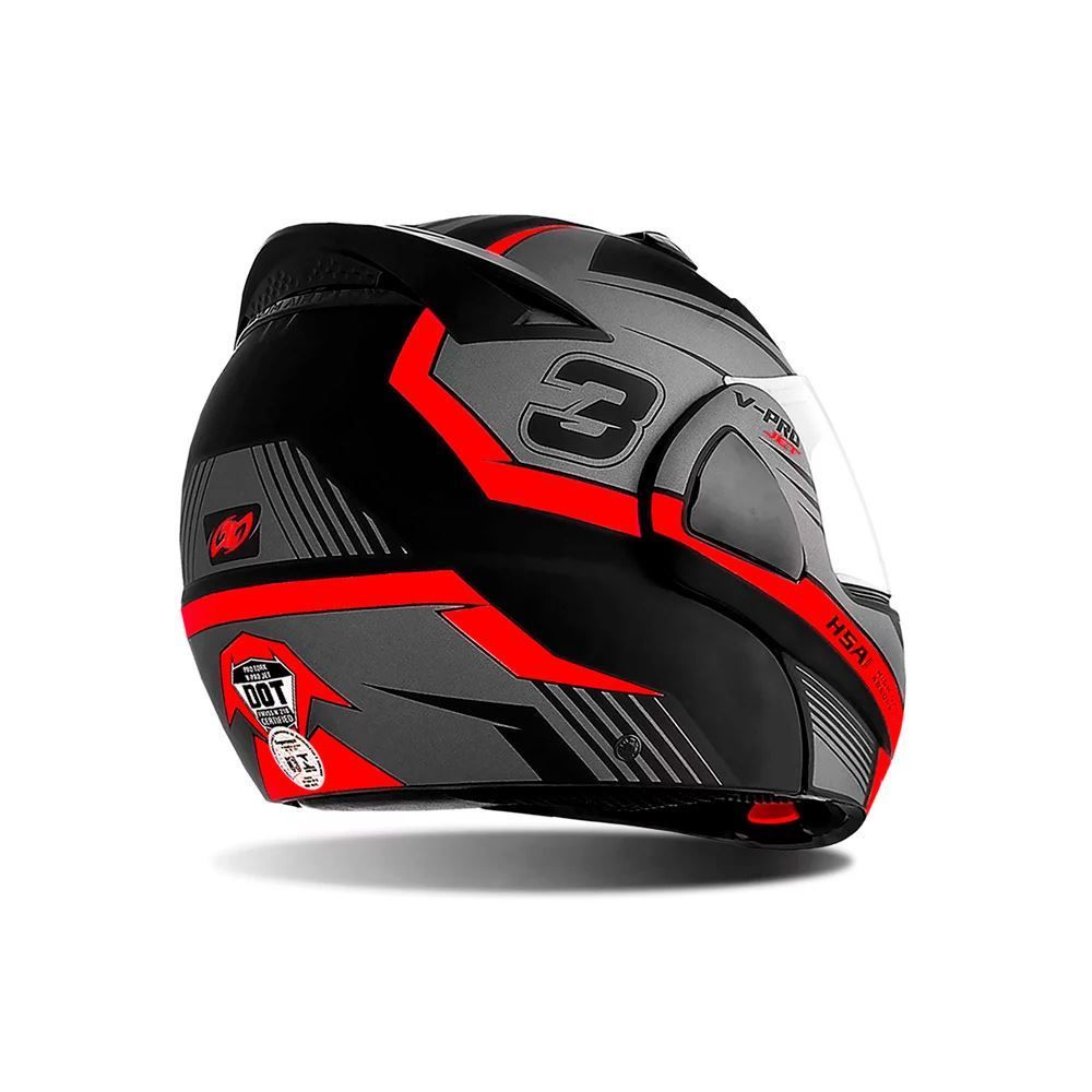Capacete V-Pro Jet 3 Pro Tork - 60