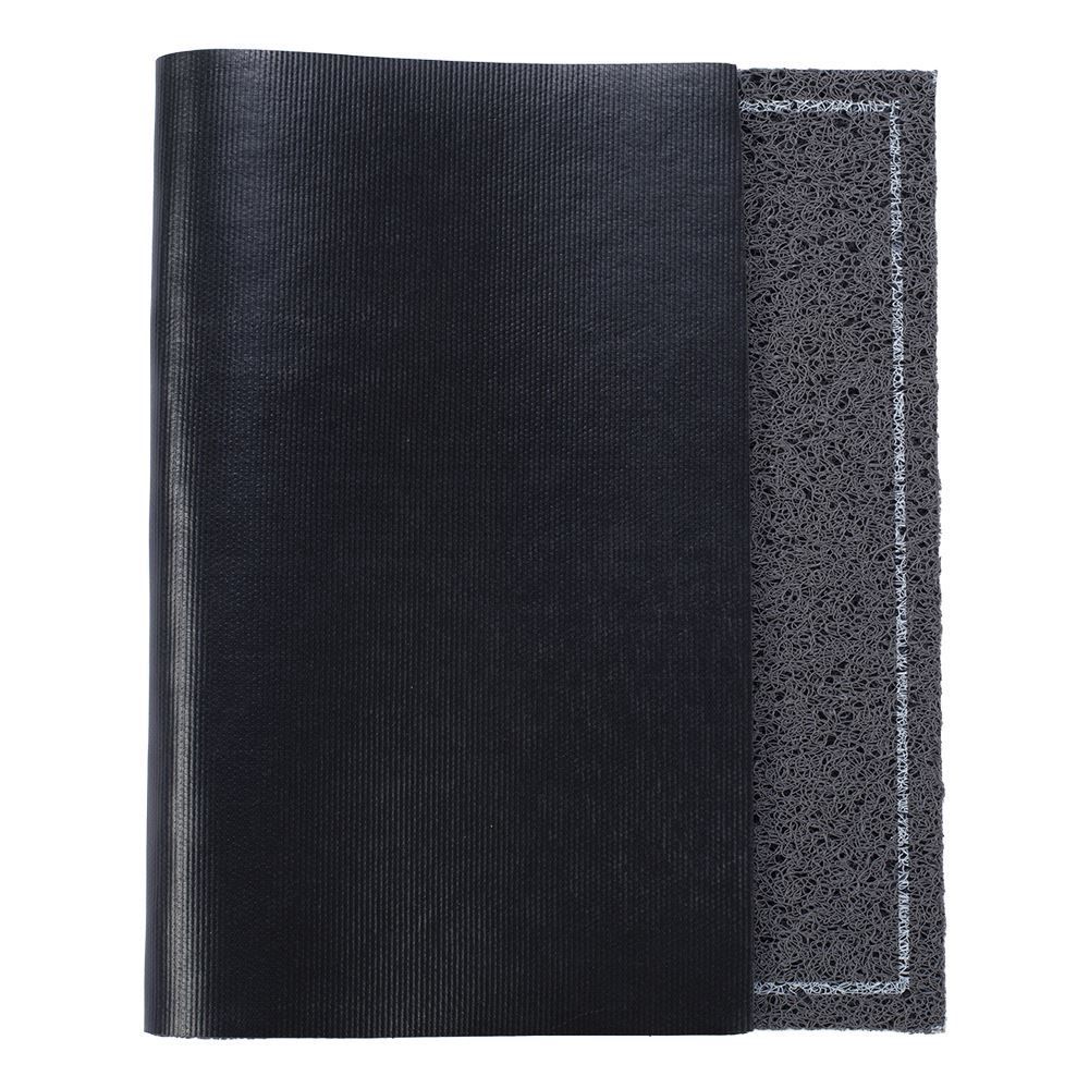 Capacho para Porta de Entrada 40X60 cm Vinil Havan Casa - Welcome Cinza