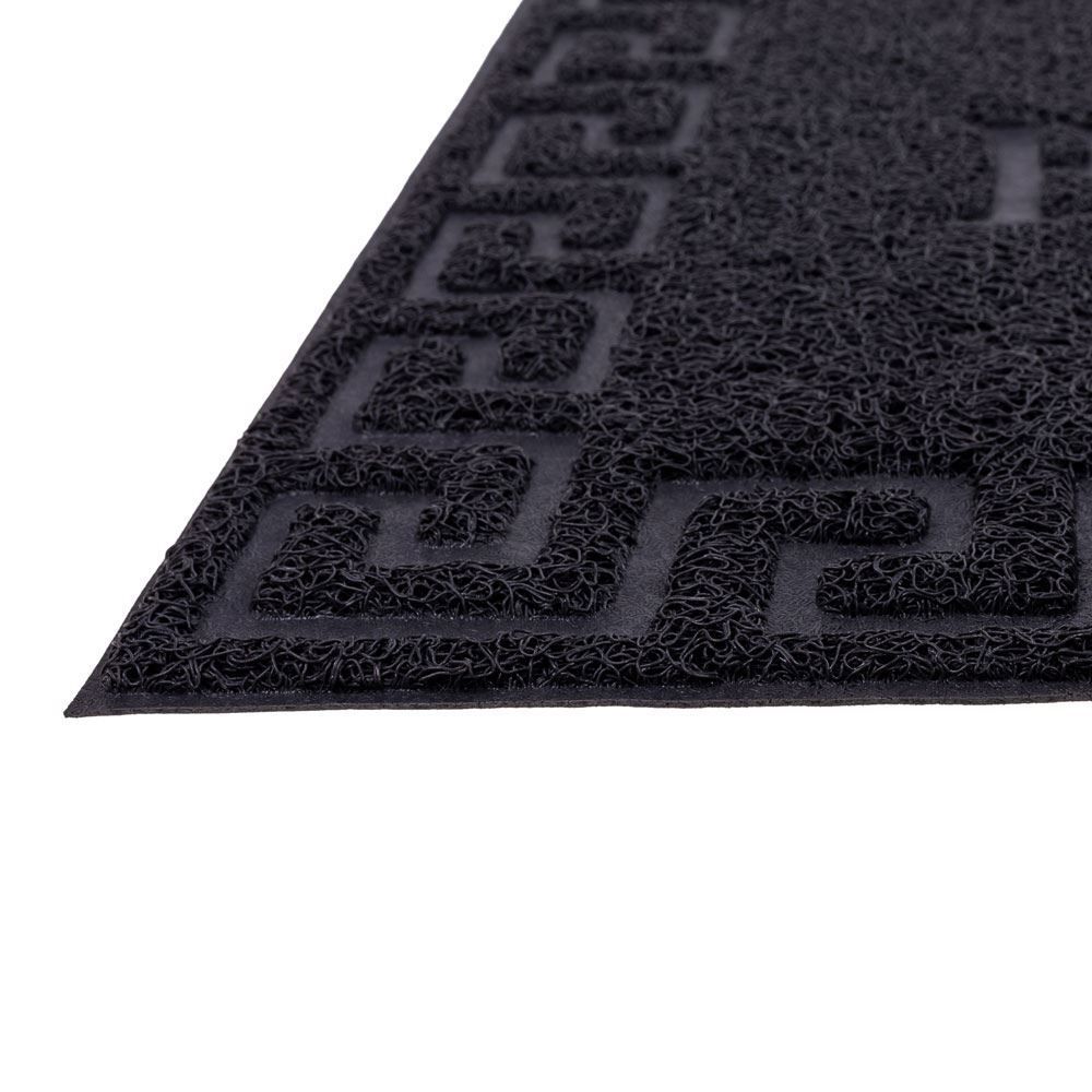 Capacho Vinil 50X80cm Bem Vindo Solecasa - Cinza