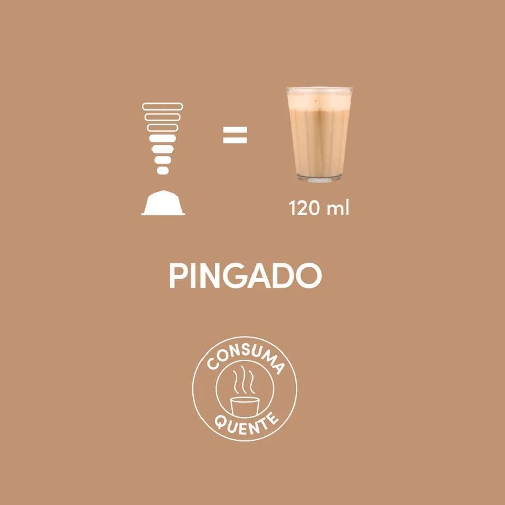 Cápsulas Café Pingado Dolce Gusto - 10 Cápsulas