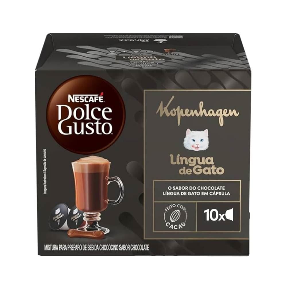 Cápsulas Kopenhagen Língua De Gato Dolce Gusto - 10 Cápsulas