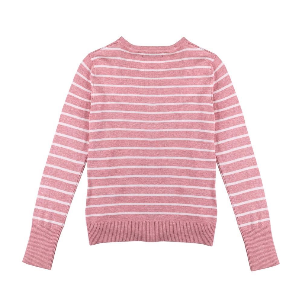 Cardigan Feminino Tricot Listrado Contatho