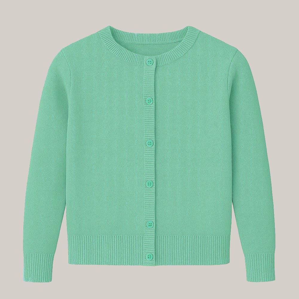 Cardigan Infantil Menina De Tricot 4 a 10 Anos Marmelada