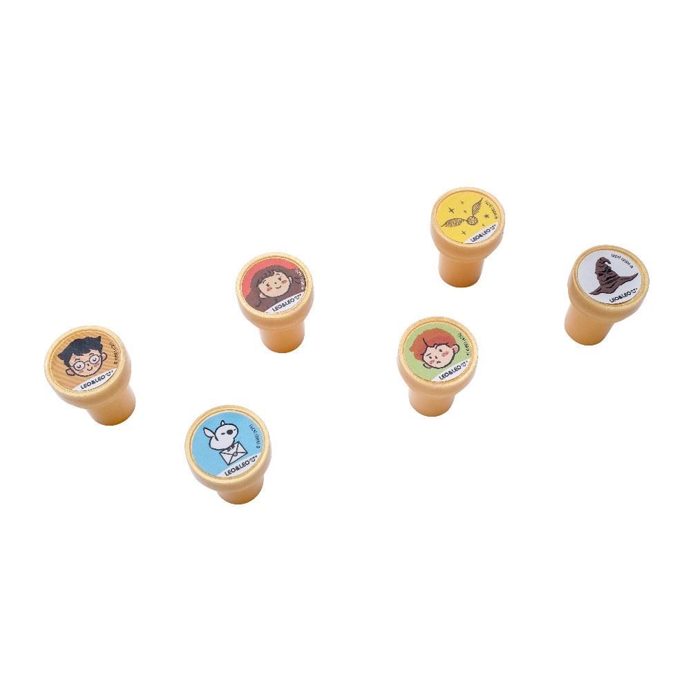 Carimbo Autotintado Decorado Harry Potter Leo&Leo - 6 Unidades