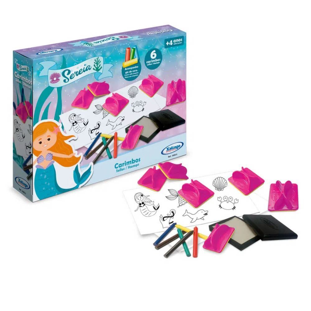Carimbos Sereia Xalingo - 13443