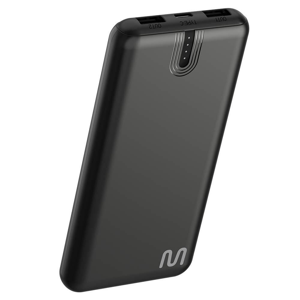 Carregador Portátil Power Bank 10.000Mah Multi Cb173 - Preto