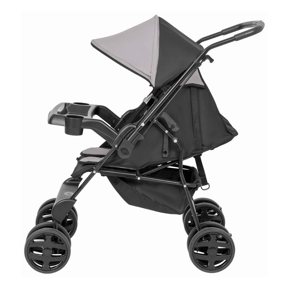 Carrinho Berço Solare Tutti Baby - Preto