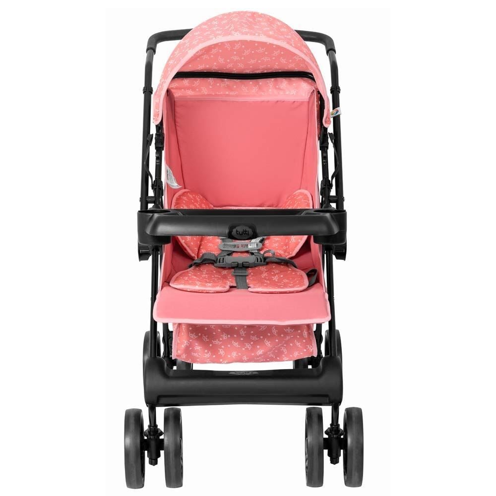 Carrinho Berço Solare Tutti Baby - Rosa Claro